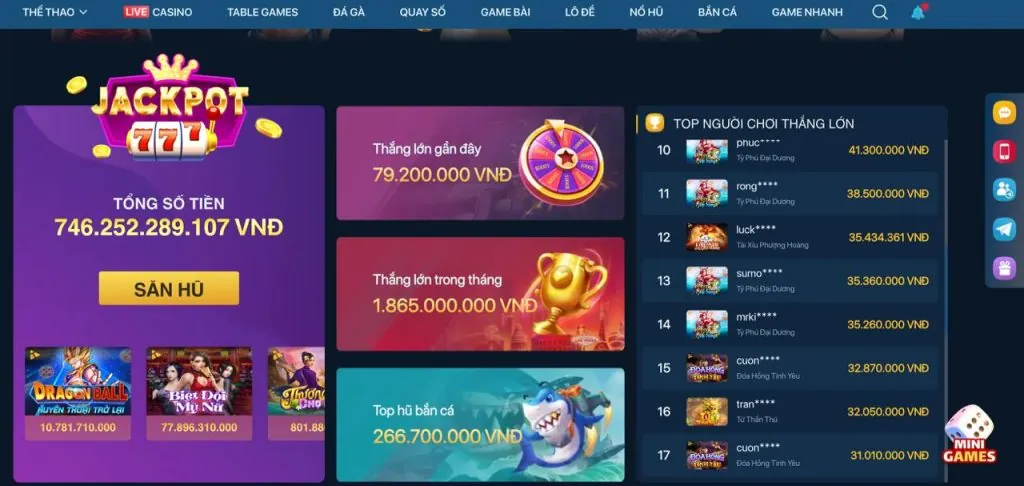 Ưu điểm của nền tảng Nổ Hũ k88cc
